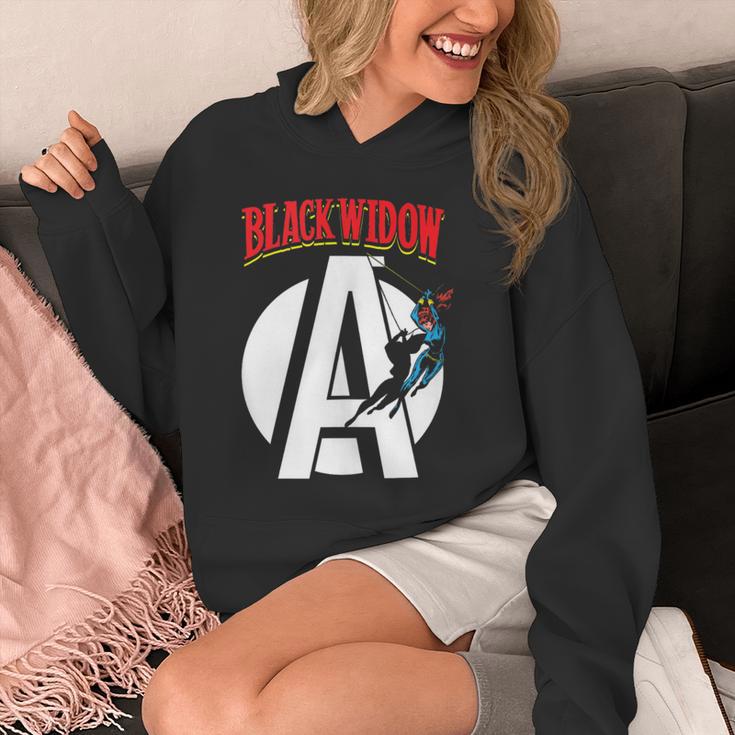 Marvel Avengers Retro Widow Comic Book Unisex Hoodie