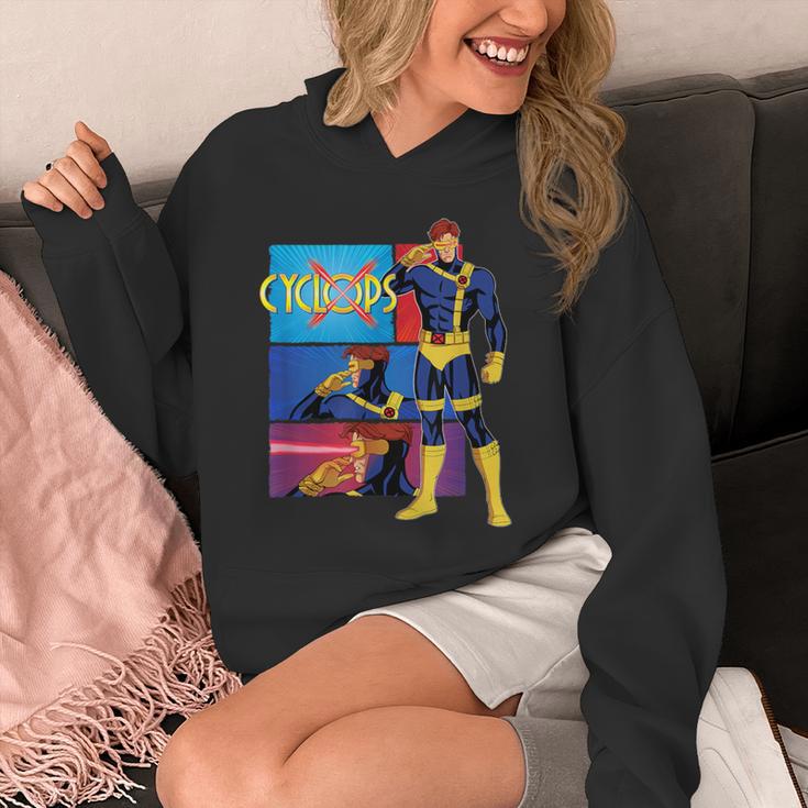 Marvel X-Men '97 Vintage Classic Cyclops Comic Book Panels Unisex Hoodie
