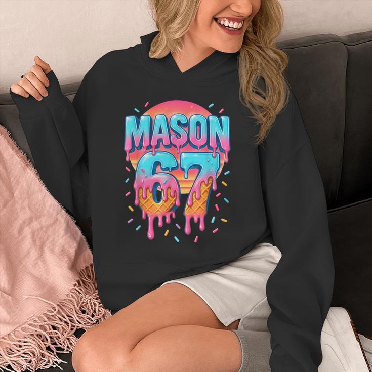 Mason 67 Costume Ice Cream Baseball Drip 6 7 Meme Six Seven Unisex Hoodie