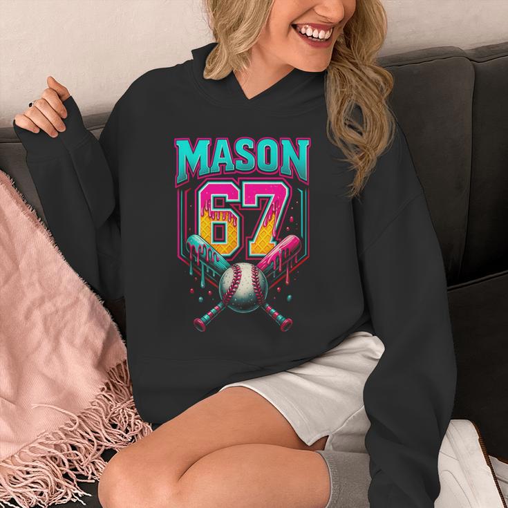 Mason 67 Ice Cream Drip Baseball Ice Cream Drip Unisex Hoodie Mason 67 Ice Cream Drip Baseball Ice Cream Drip Unisex Hoodie