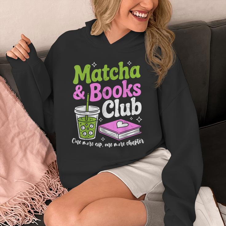 Matcha & Books Green Tea Lover ICES Matcha Latte Unisex Hoodie Matcha & Books Green Tea Lover ICES Matcha Latte Unisex Hoodie