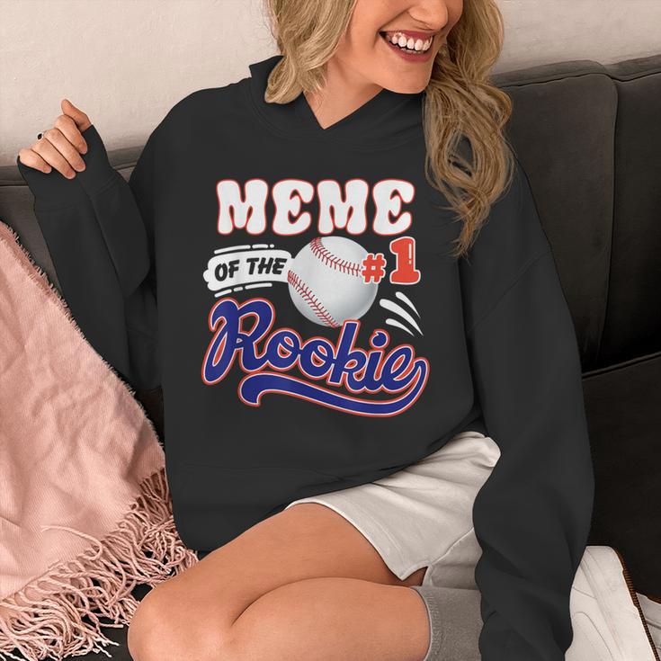 Meme Rookie Of Year 1st Birthday Baseball Theme Matching Unisex Hoodie