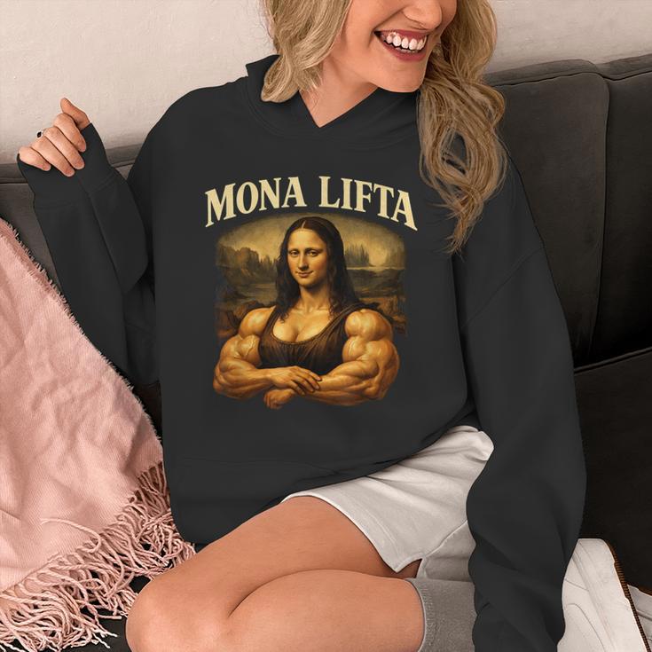 Mona Lifta マッスル モナリザ ジム ユーモア パーカー