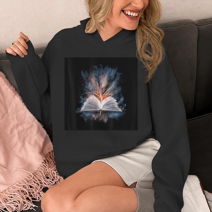 Motif With Magical Magic Book Unisex Hoodie Motif With Magical Magic Book Unisex Hoodie