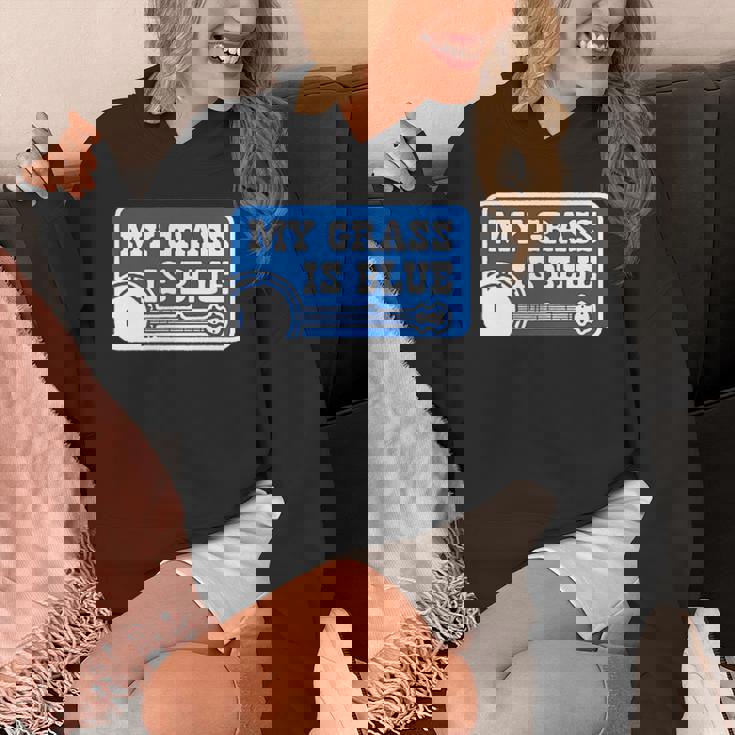 My Grass Is Blueintage Bluegrass パーカー