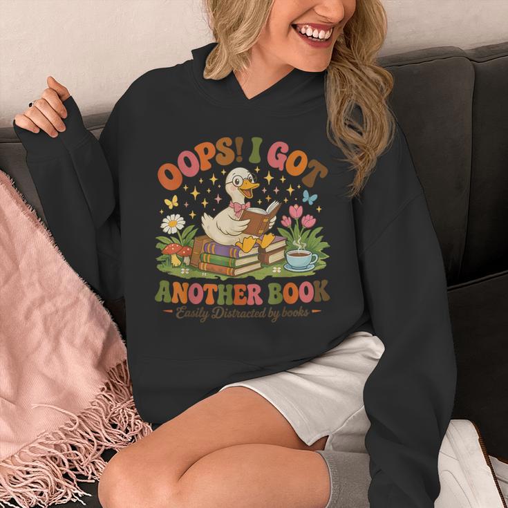 Oops I Got Another Books Silly Goose Reading Books Unisex Hoodie