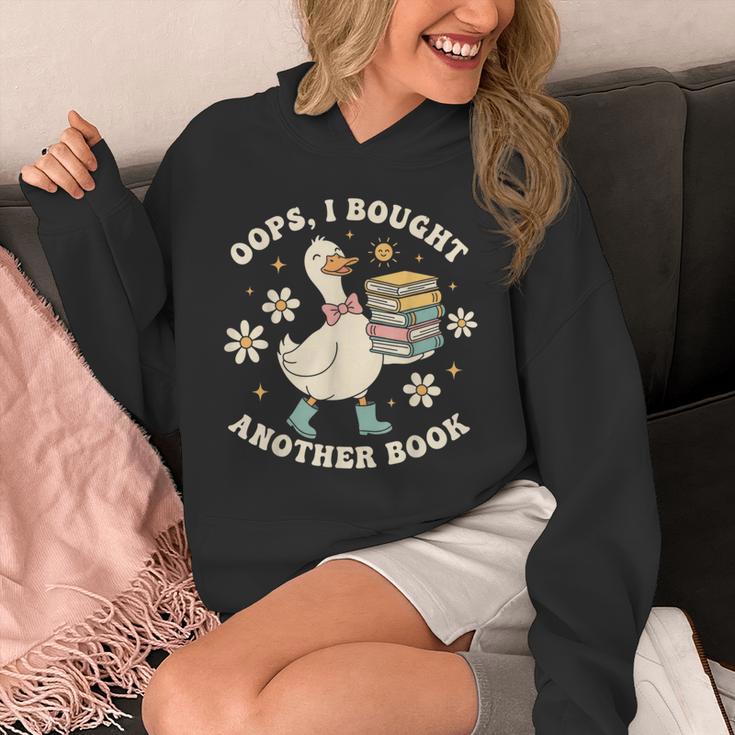 Oops I Bought Another Book Shirt Goose Reader Unisex Hoodie