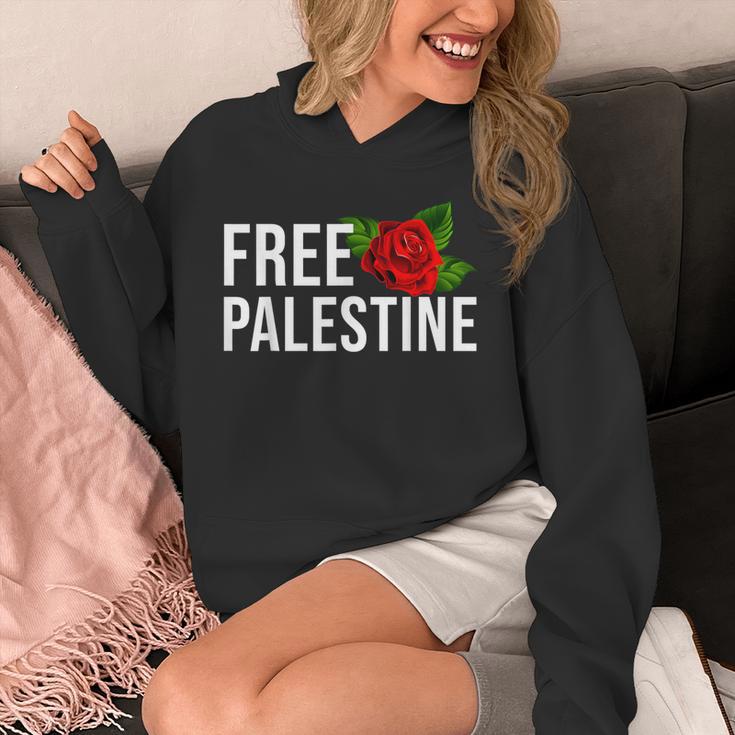 Palestine Free Palestine Free Gaza Palestine Flag Arabic パーカー