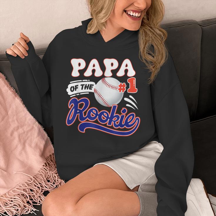 Papa Rookie Of Year 1st Birthday Baseball Theme Matching Unisex Hoodie Papa Rookie Of Year 1st Birthday Baseball Theme Matching Unisex Hoodie