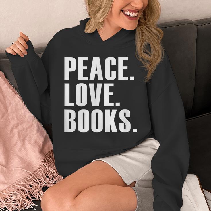 Peace Love Read Books Book Lover n Girls Reading Teacher Unisex Hoodie Peace Love Read Books Book Lover n Girls Reading Teacher Unisex Hoodie
