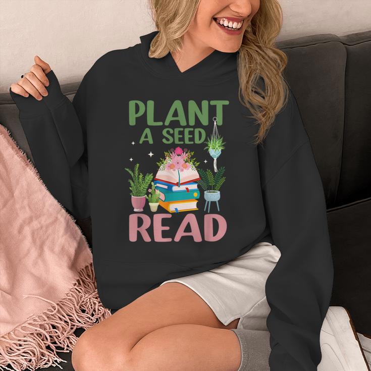 Plant A Seed Read Reading Summer 2026 Teacher Librarian Book Unisex Hoodie