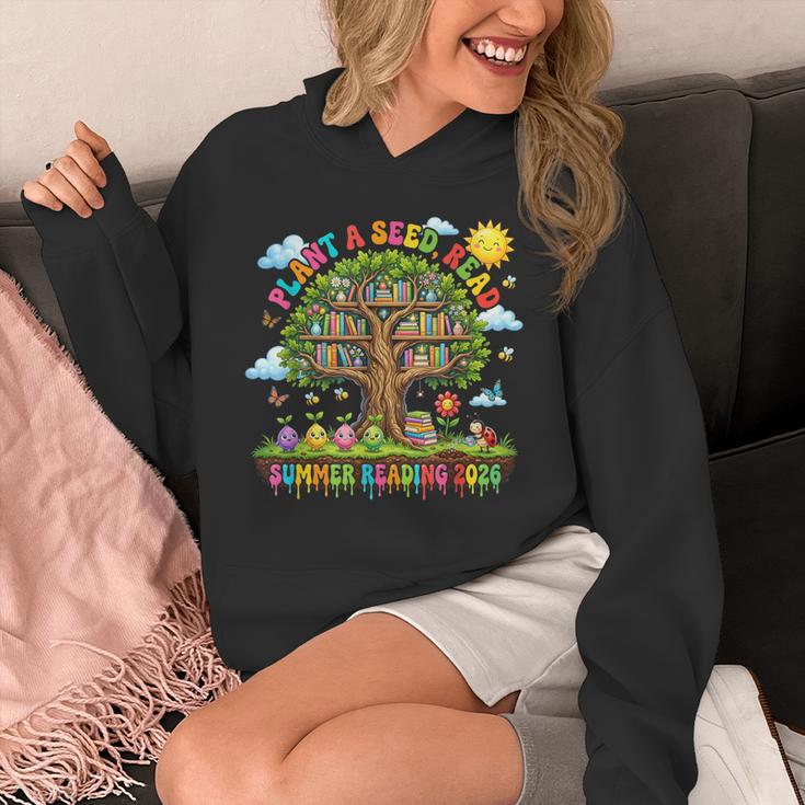 Plant A Seed Read Summer Reading 2026 Book Tree Unisex Hoodie