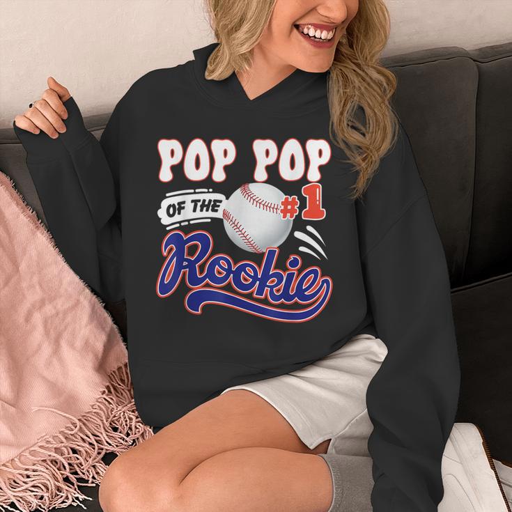Pop Pop Rookie Of Year 1st Birthday Baseball Theme Matching Unisex Hoodie Pop Pop Rookie Of Year 1st Birthday Baseball Theme Matching Unisex Hoodie