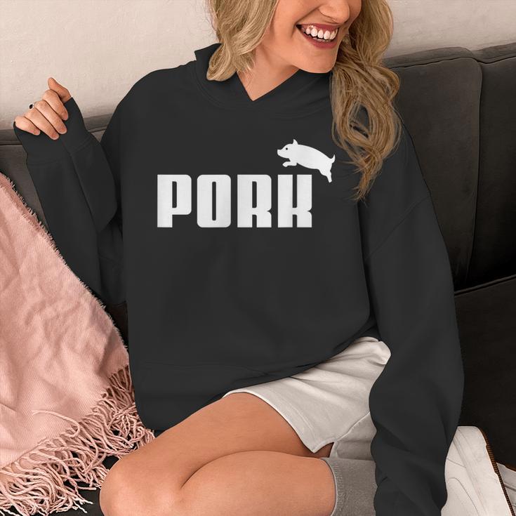 Pork – 面白いtシャツ Bbqスモーカーベーコン愛好家用 パーカー