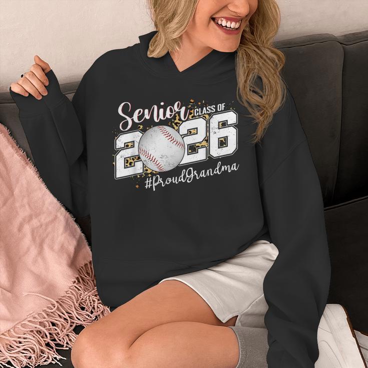 Proud Senior Grandma Class Of 2026 Baseball Graduate Leopard Unisex Hoodie Proud Senior Grandma Class Of 2026 Baseball Graduate Leopard Unisex Hoodie