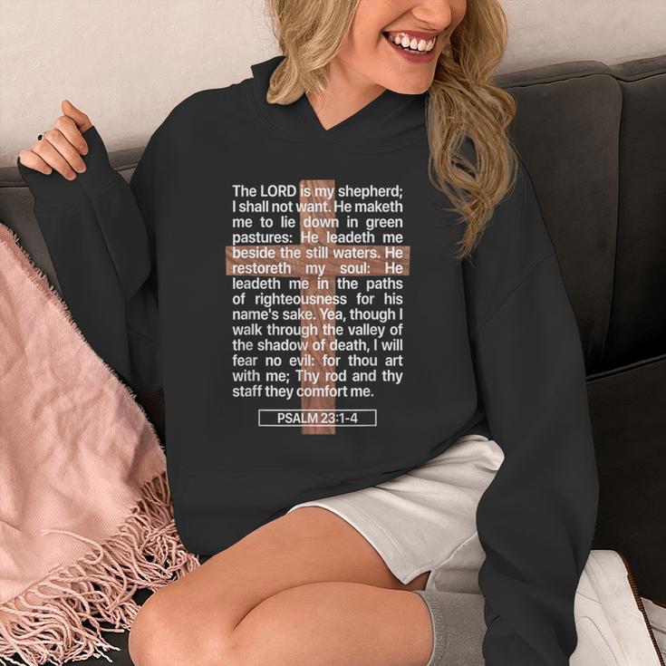 Psalm 23 The Book Of Psalms 23 Unisex Hoodie Psalm 23 The Book Of Psalms 23 Unisex Hoodie