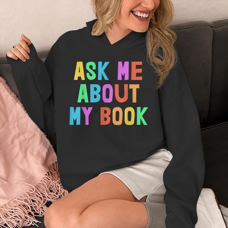 Published Author Squad Writing Crew Ask Me About MY BOOK Unisex Hoodie