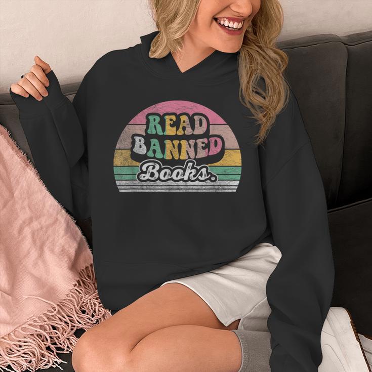 Read Banned Books Retro Style Graphic Unisex Hoodie Read Banned Books Retro Style Graphic Unisex Hoodie