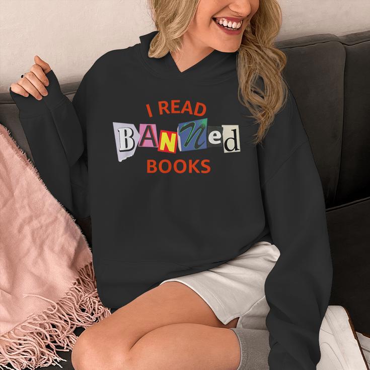 I Read Banned Books Scrap Letters Literature Activist Unisex Hoodie