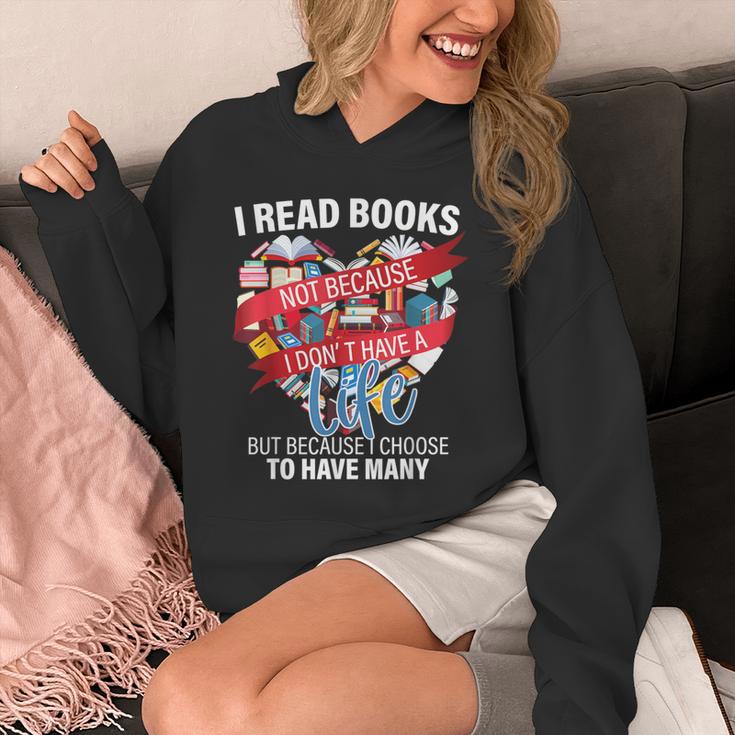 i Read Books Not Because i Don't Have a Life Reading Library Unisex Hoodie i Read Books Not Because i Don't Have a Life Reading Library Unisex Hoodie