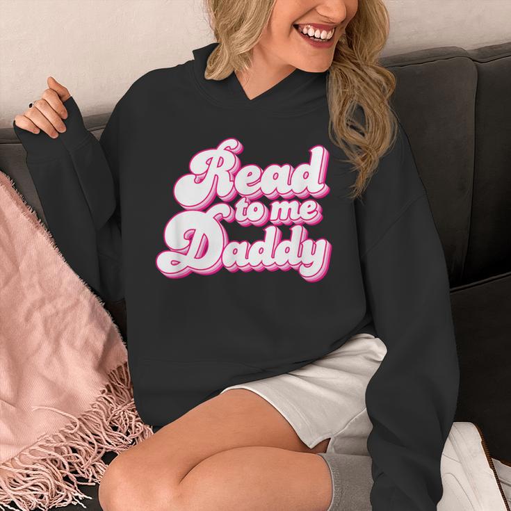 Read To Me Daddy Cute Book Lover Unisex Hoodie