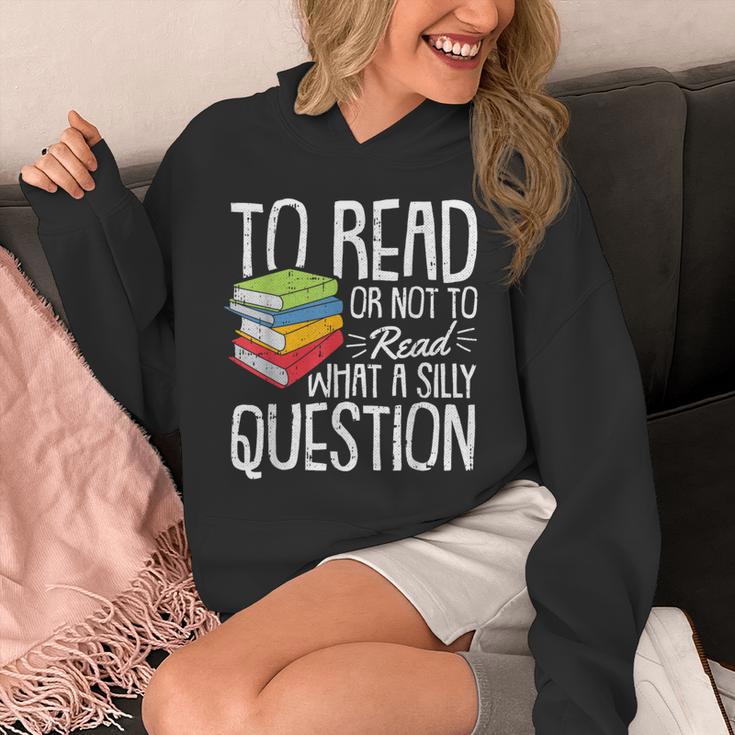 To Read Or Not To Read Reading Book-Worm Lover Bibliophiles Unisex Hoodie
