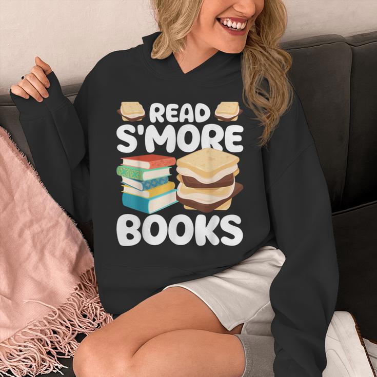 Read S'More Books Camping Reading Bookworm Book Lover Unisex Hoodie Read S'More Books Camping Reading Bookworm Book Lover Unisex Hoodie