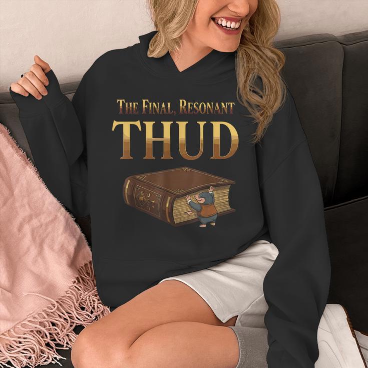 Reader Mole Finished Book Humor Literary Apparel Unisex Hoodie