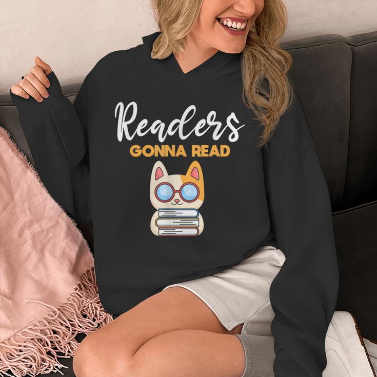 Readers Gonna Read Cat & Book Lover Unisex Hoodie Readers Gonna Read Cat & Book Lover Unisex Hoodie