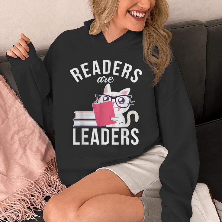 Readers Are Leaders Book Reading Unisex Hoodie