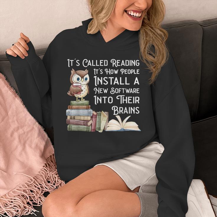 Reading Books Stimulates The Imagination Software For Brains Unisex Hoodie Reading Books Stimulates The Imagination Software For Brains Unisex Hoodie