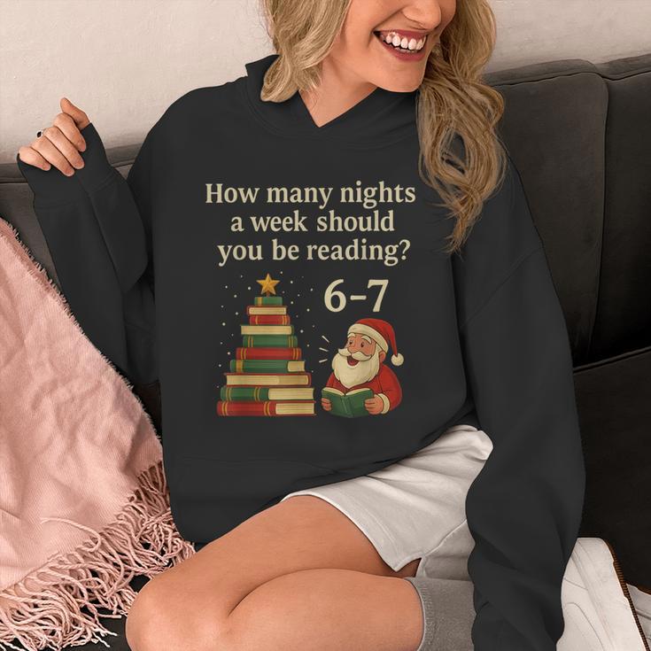 Reading Christmas Tree Book– Reading 6 7 Meme Unisex Hoodie