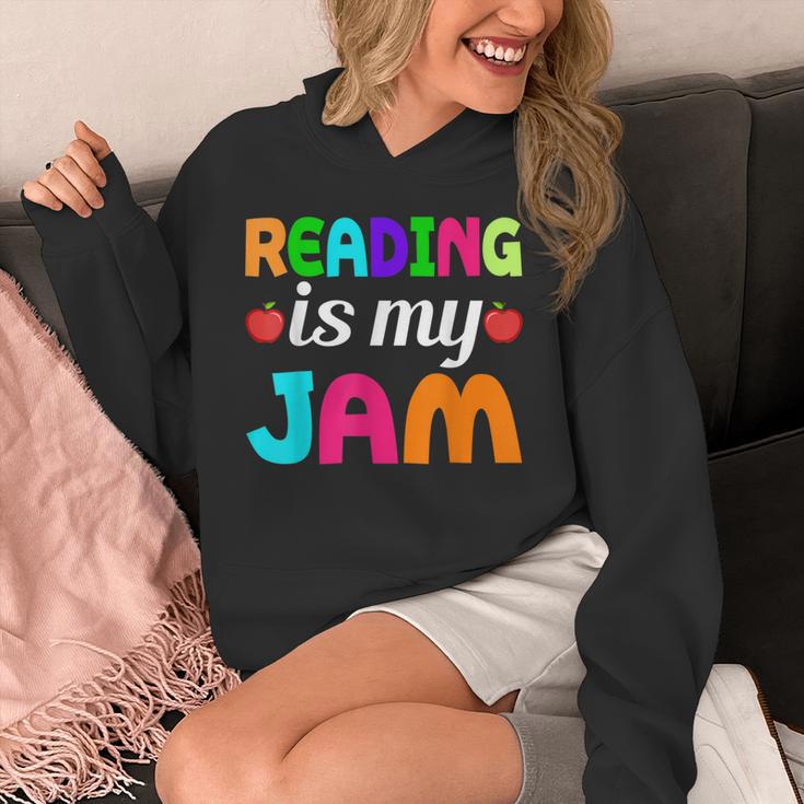 Reading Is My Jam Bookworm Books Teacher Bibliophile Men Women Kids Unisex Hoodie Reading Is My Jam Bookworm Books Teacher Bibliophile Men Women Kids Unisex Hoodie