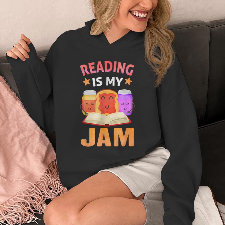 Reading Is My Jam I Love To Read Books Unisex Hoodie