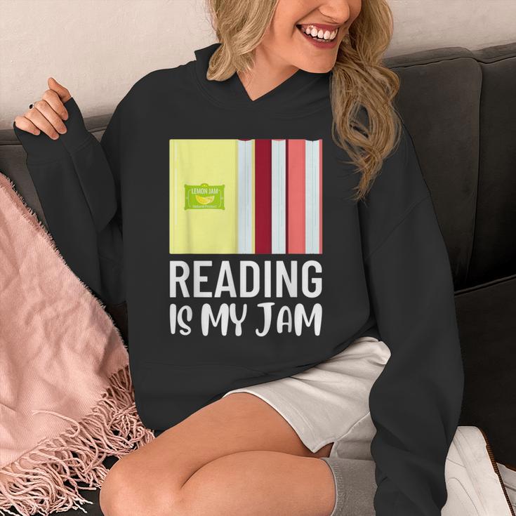 Reading Is My Jam Quote Teachers And Books Lovers For Men Women Kids Unisex Hoodie