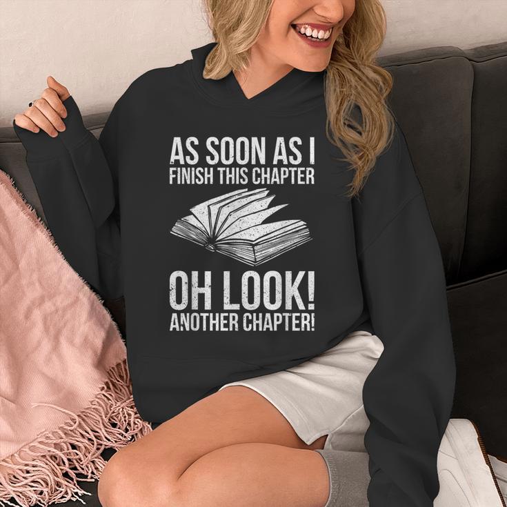 Reading Just One More Chapter Book Lover Unisex Hoodie