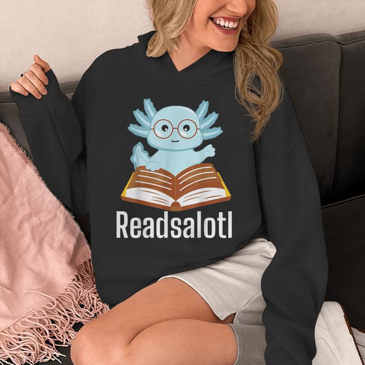 Readsalotl Axolotl Reading Cute Book Lover Bookworm Unisex Hoodie Readsalotl Axolotl Reading Cute Book Lover Bookworm Unisex Hoodie