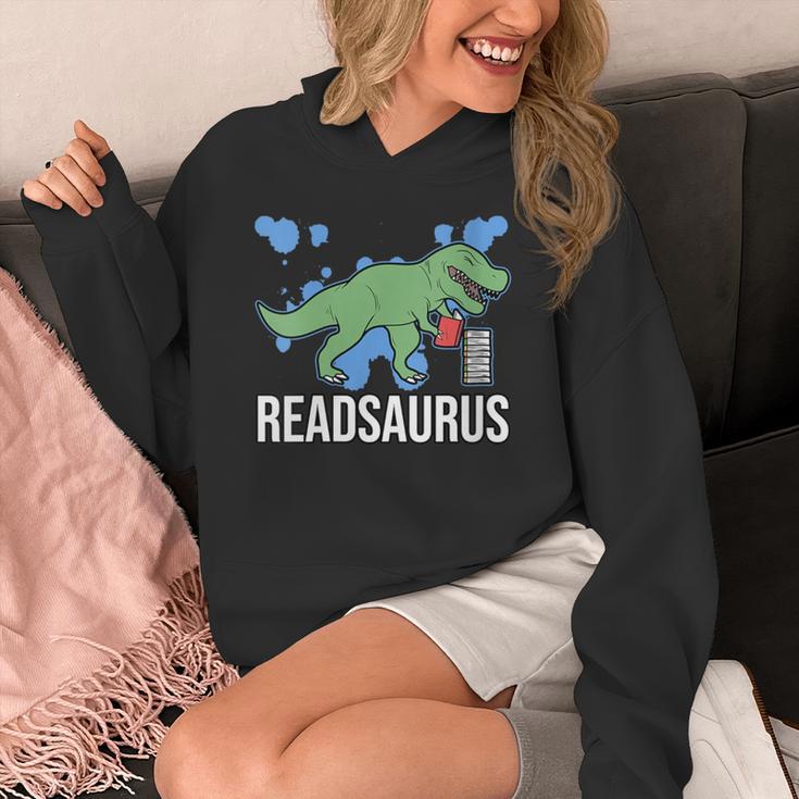 Readsaurus Reader Book Tyrannosaurus T-Rex Dinosaur Jurassic Unisex Hoodie
