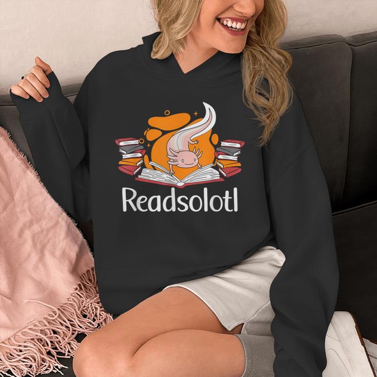 Readsolotl Book Lover & Axolotl Unisex Hoodie
