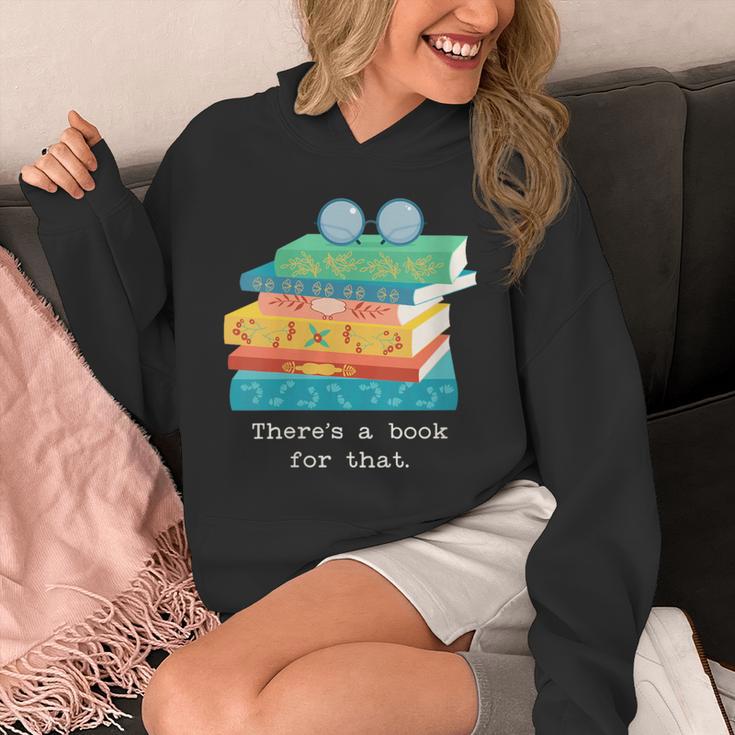There's A Book For That Geek Trendy Nerdy Unisex Hoodie