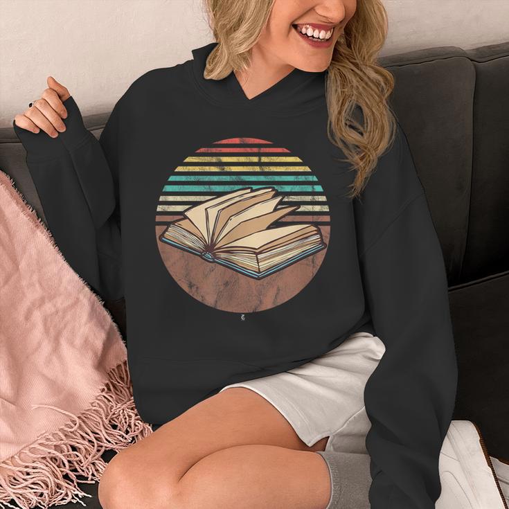 Retro Book Bookworm Book Lover Reader Reading Unisex Hoodie
