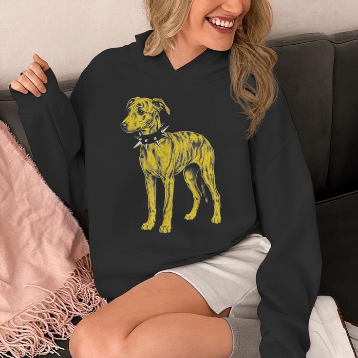 Rocker Greyhound パンクメタルロックンロールミュージックドッグ パーカー