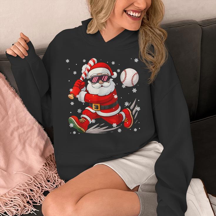 Santa Baseball Christmas Pajamas Xmas Men Boy Toddlers Unisex Hoodie Santa Baseball Christmas Pajamas Xmas Men Boy Toddlers Unisex Hoodie