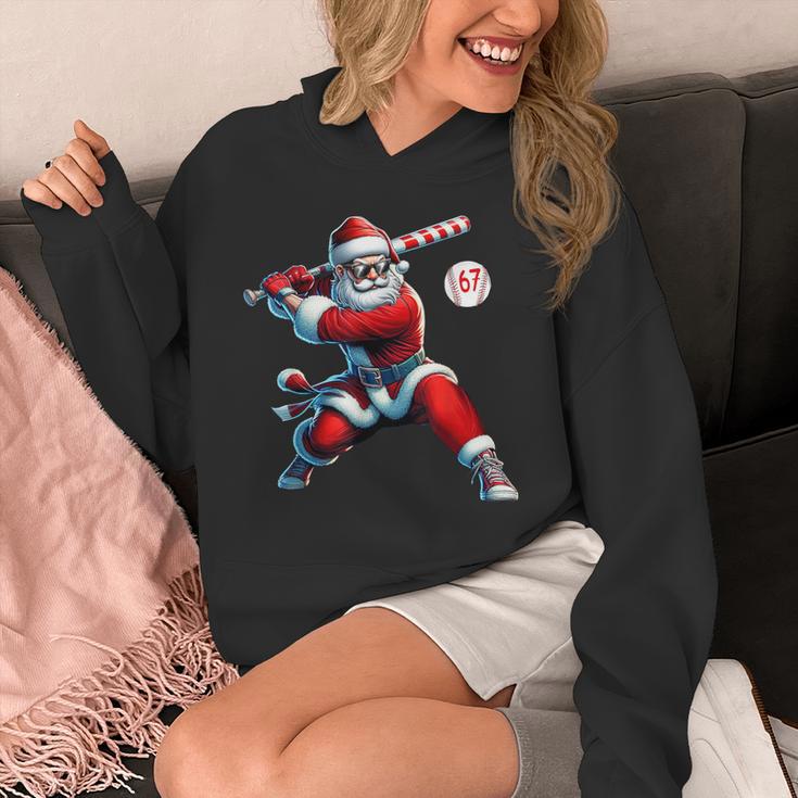 Santa Baseball Six Seven 6 7 Meme Christmas Men Boys Player Unisex Hoodie