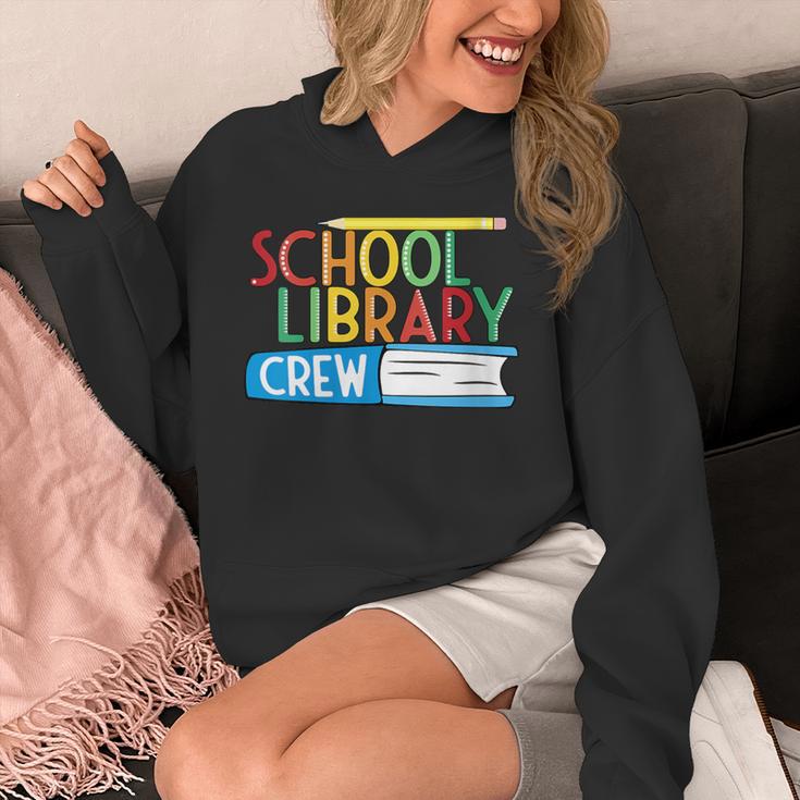 School Library Crew Teacher School Librarian Read More Books Unisex Hoodie School Library Crew Teacher School Librarian Read More Books Unisex Hoodie