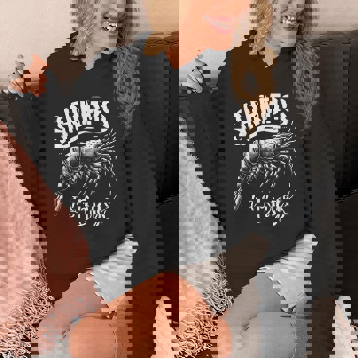 Shrimps Is Bugs Memeeafood Lovers ファン パーカー