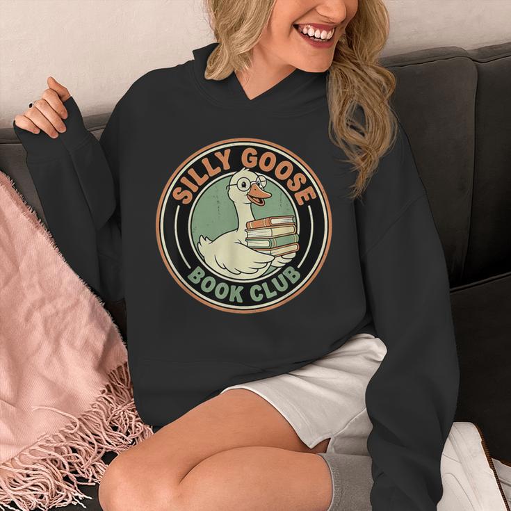 Silly Goose Book Club For Readers Bookish Unisex Hoodie Silly Goose Book Club For Readers Bookish Unisex Hoodie