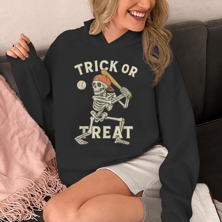 Skeleton Baseball Halloween Costume Men Boys Kids Tee Unisex Hoodie