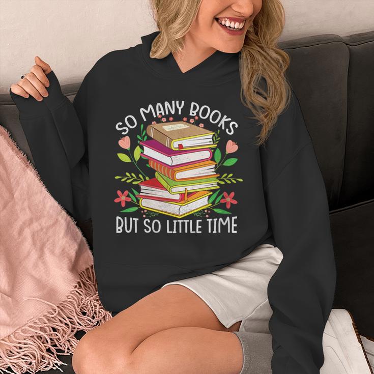 So Many Books But So Little Time Unisex Hoodie
