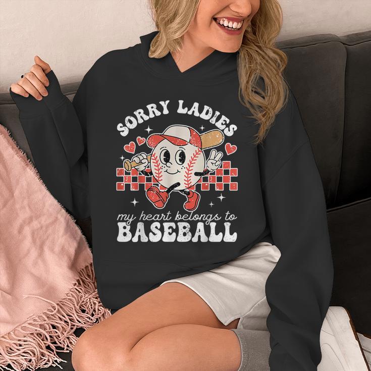 Sorry Ladies My Heart Belongs To Baseball Boy Kids Unisex Hoodie Sorry Ladies My Heart Belongs To Baseball Boy Kids Unisex Hoodie